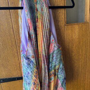 Alice and Olivia Sleeveless pleated blouse